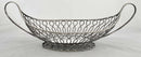Georgian, George III, Old Sheffield Plate Rope Twist Cake Basket, circa 1770.