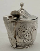 Georgian, George III, Silver Mustard. London 1800 John Emes. 3.6 troy ounces.