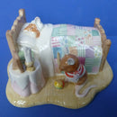 Royal Doulton Limited Edition Brambly Hedge Figurine - Happy Birthday Wilfred DBH45 (Boxed)