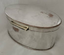 Georgian, George III, Old Sheffield Plate Tea Caddy, circa 1790 - 1810.