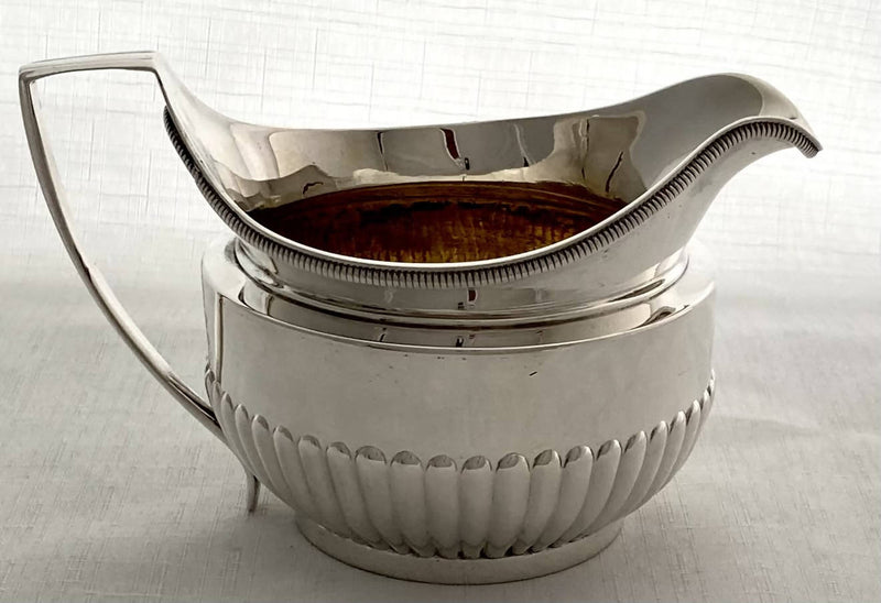 Georgian, George III, Silver Tea Set. London 1805 Richard Cook. 43 troy ounces.