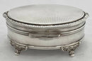 Elizabeth II Silver Casket. Birmingham 1954 Adie Brothers Ltd.