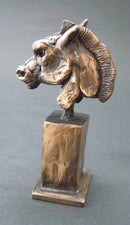 Warrior Horse - sculpture by Edward Waites