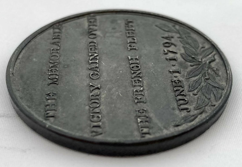 The Glorious First of June Medal, Bust of Admiral Earl Howe.