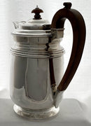 Georgian, George III, Silver Coffee Biggin, London 1819 Rebecca Emes & Edward Barnard I. 25 troy ounces.