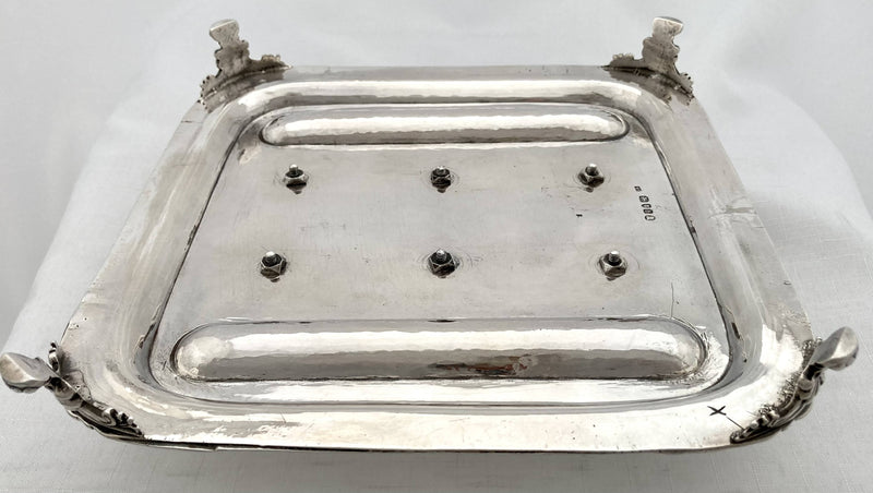Georgian, George III, Silver Inkstand. London 1817 Thomas Radcliffe. 28 troy ounces.