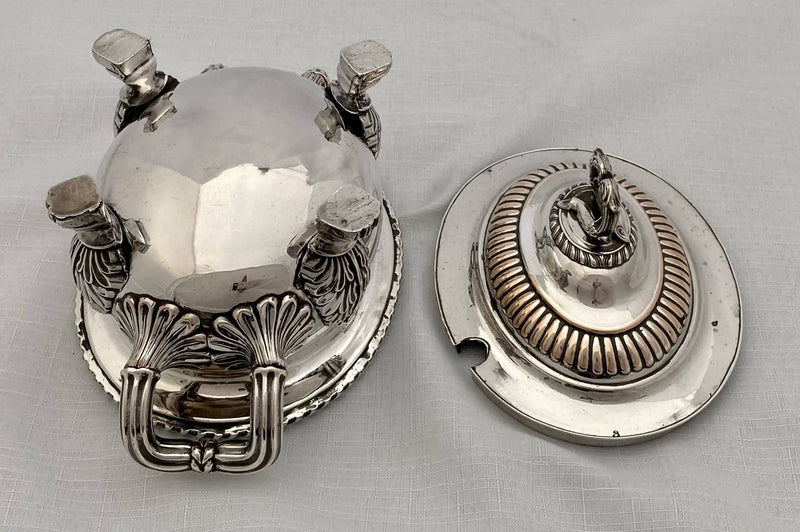 Georgian, George IV, Old Sheffield Plate Sauce Tureen. circa 1820 - 1830.