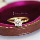 Certified 18ct Diamond 1.03ct Solitaire Ring