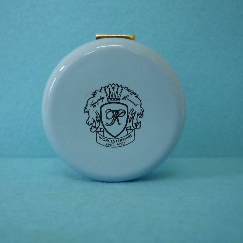 A Kingsley Enamels Trinket Pot with Floral Design