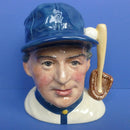 Royal Doulton Small Character Jug - The Baseball Player D6878