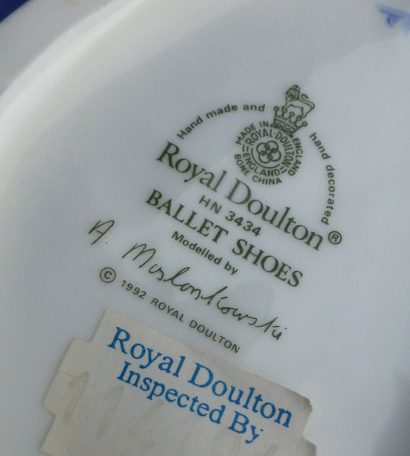 Royal Doulton Ballerina Figurine - Ballet Shoes HN3434
