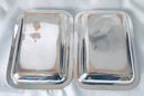 Late Georgian pair of crested, Sheffield Plated, entree dishes and covers, circa 1820 - 1830.