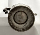 Georgian, George III, Silver Coffee Pot. London 1802 William Hall. 23.4 troy ounces.