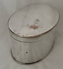 Georgian, George III, Old Sheffield Plate Tea Caddy, circa 1790 - 1810.