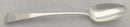Georgian, George III, Silver Basting Spoon. London 1814 George Day. 3.1 troy ounces.