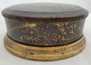 19th Century Gilt Wood Table Snuff Box.