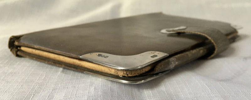 Asprey Late Victorian silver mounted aide memoire & card case. London 1900/01 Charles Asprey & George Asprey.