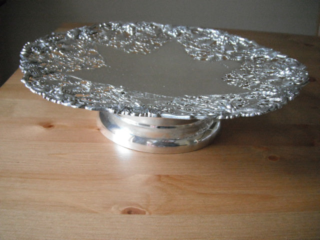 Asprey Grape & Vine Silver Comport, Sheffield 1967, 22 Troy Ounces