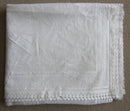 Doves stunning ivory cream Cotton Lace tablecloth - 70" x 108" ~ 170 x 275cms
