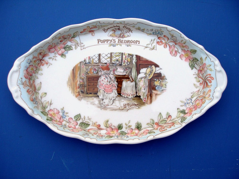Royal Doulton Brambly Hedge Poppy's Bedroom Regal Tray
