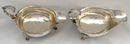 Georgian, George III, Pair of Silver Sauce Boats. London 1762 Benjamin Bickerton. 10 troy ounces