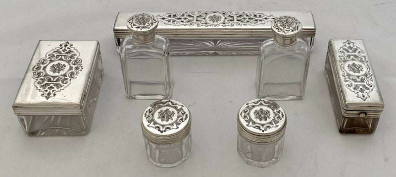 An Asprey & Son Victorian Coromandel Dressing Case, circa 1870.