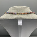 1950’s rhinestone and mother of pearl necklace