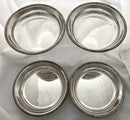 Georgian Set of Four Old Sheffield Plate Circular Entree Dishes & Covers, circa 1810 - 1830.