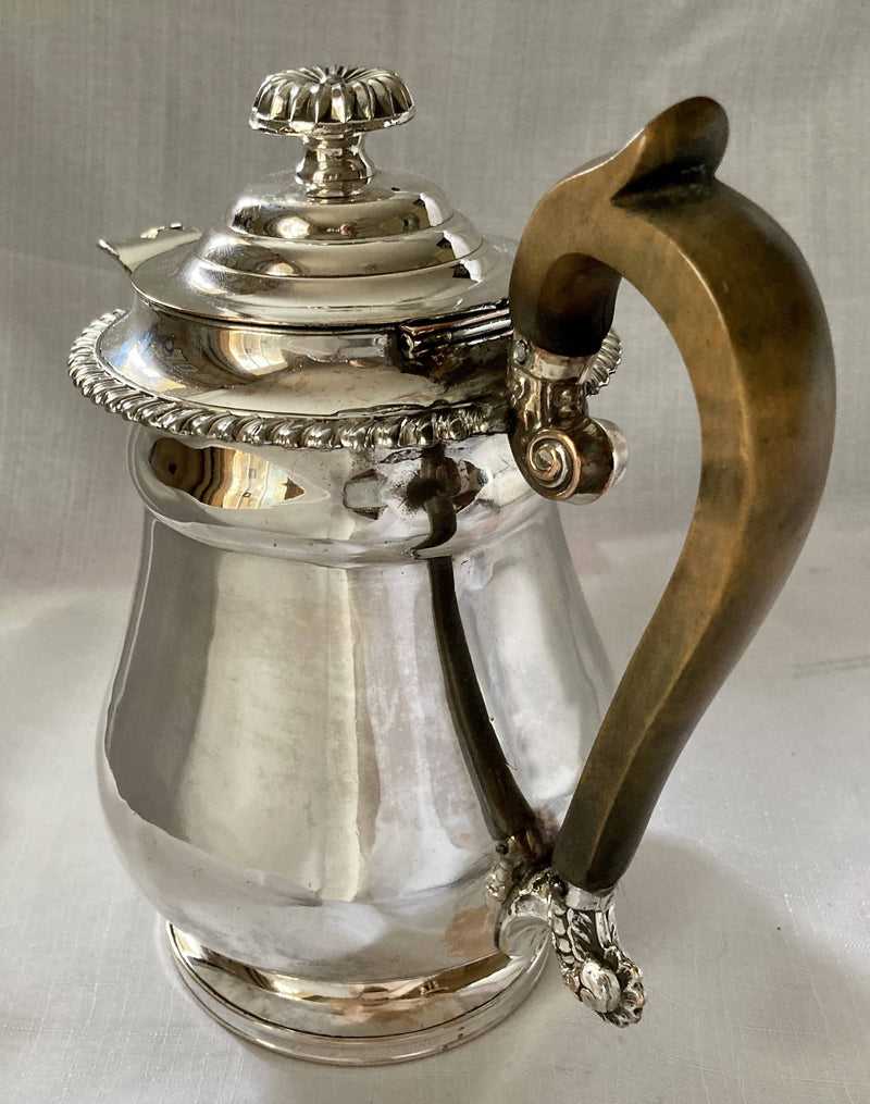 Georgian, George IV, Old Sheffield Plate Coffee Pot, circa 1820.