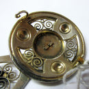 Antique Silver and Enamel Brooch