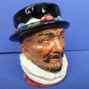 Royal Doulton Small Character Jug - Beefeater D6233