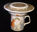 Royal Doulton Building a Snowman - Three Piece Set (Beaker, Dish and Plate)