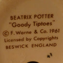 Beswick Beatrix Potter Figurine - Goody Tiptoes BP3C