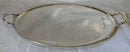 Elkington, Georgian Style, Cardinal Silver Plated Twin Handled Tray.