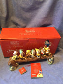 Royal Doulton Heigh Ho Figurine Figure Snow White Dwarfs Limited edition