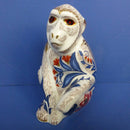 Royal Crown Derby Paperweight Macaque The Barbary Ape (Boxed)