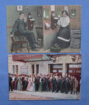Collection Of Four Humorous Postcards Vintage 1907 & 1920's