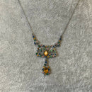 1950’s coloured paste necklace