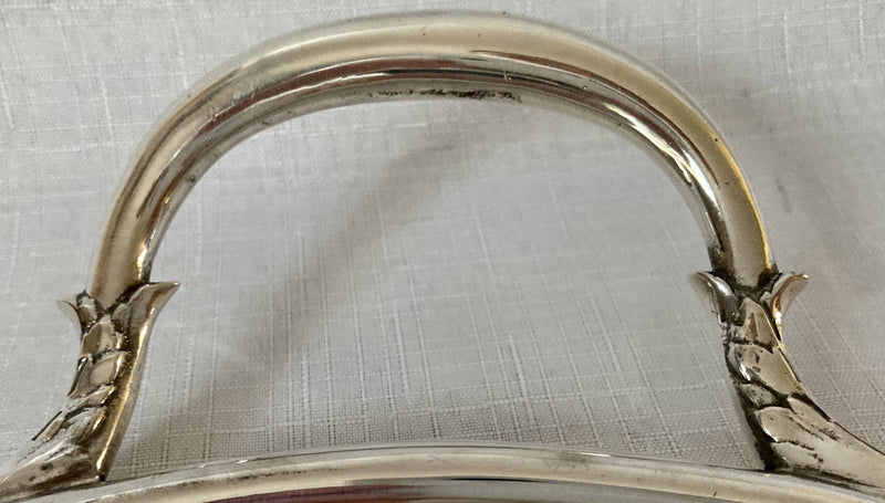 Elkington, Georgian Style, Cardinal Silver Plated Twin Handled Tray.