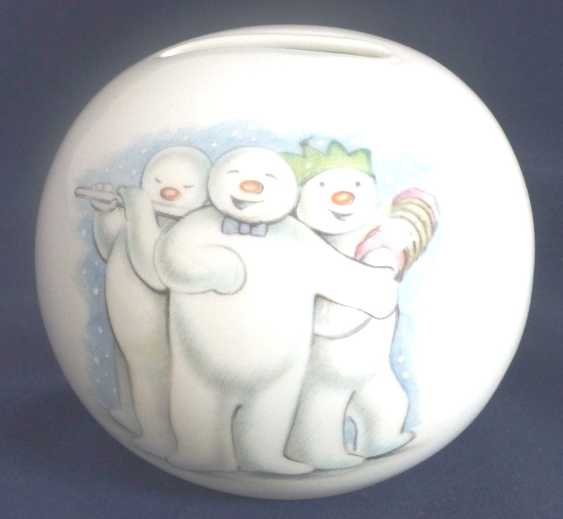 Royal Doulton Snowman Money Ball - Money Box