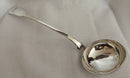 William IV Scottish silver soup ladle. Glasgow 1832 John McKell. 8 troy ounces.