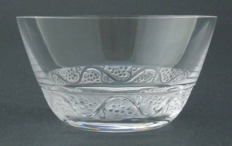 Lalique "Phalsbourg" finger bowl