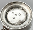 Georgian, George III, silver mug. London 1771 Thomas Wallis I. 6 troy ounces.