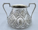 Victorian Silver Plated Ornate Tea Set. Atkins Brothers, Sheffield, circa 1875.