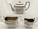 Georgian, George III, silver tea service. London 1811 Duncan Urquhart & Napthali Hart. 32 troy ounces.