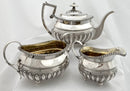 Georgian, George III, Scottish silver tea service. Edinburgh 1811 James McKay. 42 troy ounces.