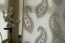 Kashmir - antique design shimmer Curtain Panelling - 66 x 48” Inches long- to finish