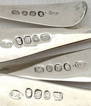 Georgian, George III, Set of Four Silver Sauce Ladles. London 1802 William Sumner I. 5 troy ounces.