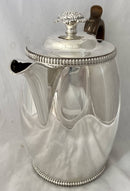 Georgian, George IV, Silver Coffee Biggin. Sheffield 1822 Howard, Battie & Hawksworth. 21.5 troy ounces.