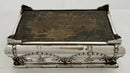 Edwardian Silver Box of Bombe Form. Birmingham 1908 Henry Matthews.